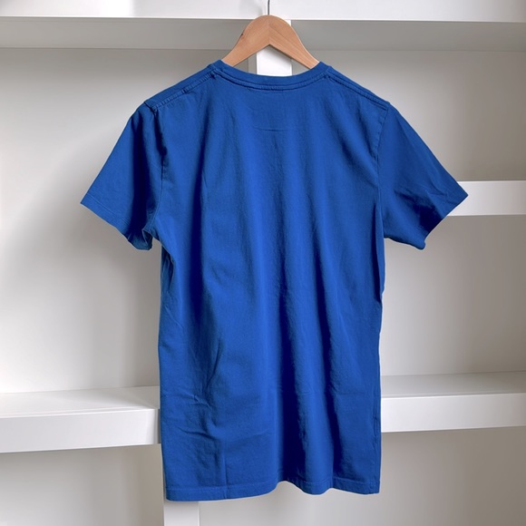 Men’s Salomon T shirt in royal blue with graphic logo - Picture 5 of 9